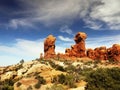 Arches National Park, Desert Landscape, Utah Royalty Free Stock Photo