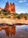 Arches National Park, Desert Landscape, Utah United States Royalty Free Stock Photo