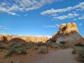 Arches National Park hiking in Utah desert rock formations