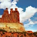 Arches National Park, Moab Utah Landscape Royalty Free Stock Photo