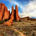 Arches National Park, Moab Utah Royalty Free Stock Photo