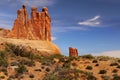 Arches National Park, Moab Utah Royalty Free Stock Photo