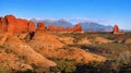 Arches National Park, Scenic Desert Landscape, Utah USA Royalty Free Stock Photo