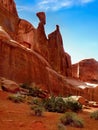 Arches National Park, Scenic Desert Landscape, Utah USA Royalty Free Stock Photo