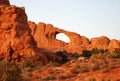 Arches National Park at sunset