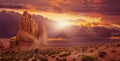 Arches National Park at Sunset