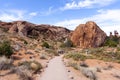 Arches National Park Trail Royalty Free Stock Photo