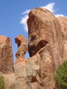 Arches Natural Park: weird rock Royalty Free Stock Photo