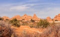 Arches Panorama Royalty Free Stock Photo