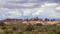 Arches panorama Royalty Free Stock Photo