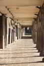 Arches on the Plaza de Armas of Cusco, Peru Royalty Free Stock Photo