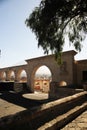 The Arches of Plaza Yanahuara and the Misti Volcano in the background