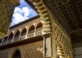 Arches of Royal Alcazar of Seville, Spain