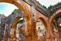 Arches in a Ruined Mosque at Chellah in Rabat Morocco Royalty Free Stock Photo