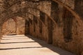 Arches in San Jose Mission