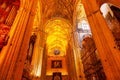 Arches Seville Cathedral Spain