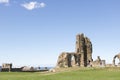 Arches at whitby abbey ruins in north Yorkshire U.K. Royalty Free Stock Photo