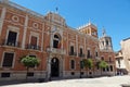 Archiepiscopal Palace of Valencia and Miguelete tower in Spain