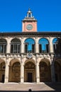 Archiginnasio of Bologna. Emilia-Romagna. Italy. Royalty Free Stock Photo