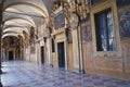 Archiginnasio of Bologna. Emilia-Romagna. Italy. Royalty Free Stock Photo