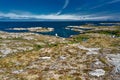 Archipelag view from Hitra island to Norwegian North sea, region Trondelag island Hitra.