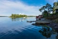 Archipelago on the Baltic Sea coast Royalty Free Stock Photo