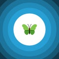 Archippus Flat Icon. Milkweed Vector Element Can Be Used For Milkweed, Butterfly, Moth Design Concept.
