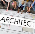 Architect Architecture Design Infrastructure Construction Concep