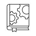 Architect book Isolated Vector icon Which can easily modify or edit Royalty Free Stock Photo