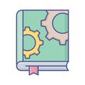 Architect book Vector Icon which can easily modify or edit