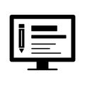 Architect design Vector Icon which can easily modify or edit Royalty Free Stock Photo