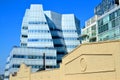 Architect Frank Gehry`s white glass IAC Building,