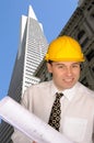 Architect in hardhat