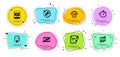 Architect plan, Sales diagram and Timer icons set. Ssd, Signing document and Drop counter signs. Vector