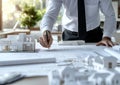 Architect at Work Royalty Free Stock Photo