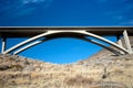 Architectonic Connections, Roadways and Bridges, Galena Arch Bridge near Reno, Nevada.