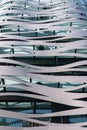 Architectural Abstract Detail of Modern Building Royalty Free Stock Photo