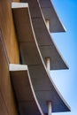 Architectural abstract in downtown Wilmington, Delaware. Royalty Free Stock Photo