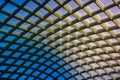 Architectural abstract taken of the ceiling at the Kogod Courty