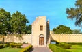 Architectural astronomical instruments at Jantar Mantar in Jaipur, India Royalty Free Stock Photo