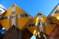 Architecture cubic houses, rotterdam Netherlands Royalty Free Stock Photo