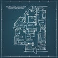 Architectural Blueprint Floor Plan