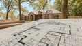 Architectural Blueprint to Reality: Suburban Dream Home