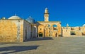 The architectural complex of the Temple Mount Royalty Free Stock Photo