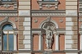 Architectural decoration in Chernivtsi Ukraine