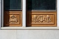 Architectural detail on a building in the mining district of Johannesburg