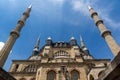 Architectural detail of Built by architect Mimar Sinan between 1569 and 1575 Selimiye Mosque in city of Edirne, Turkey Royalty Free Stock Photo