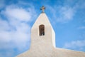 Architectural detail of the chapel of La Meule on the island of Yeu