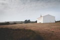 Architectural detail of the chapel of La Meule on the island of Yeu