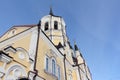 Architectural detail of the Church of the Resurrection, Russia Royalty Free Stock Photo